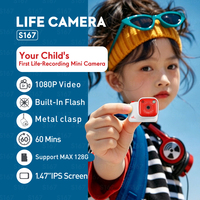 Cámara Miniatura Portátil de Nuevo Diseño 2027, Pantalla HD 1080P, Grabadora de Cuello, Cámara de Bolsillo con Llavero