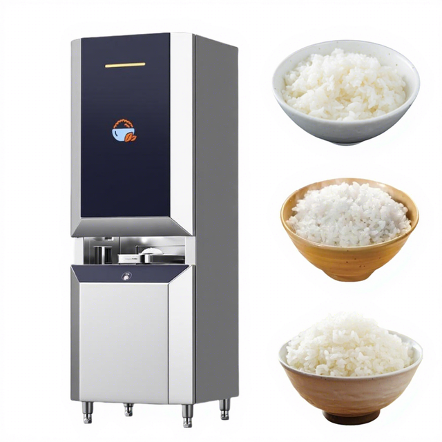 Automatic Rice Dividing Machine Cooked Rice Dispenser Smart Rice Dispenser for Store Retailing