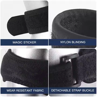 Attelle de genou stabilisatrice de rotule réglable, équipement de protection sportif, sangle de genou pour la rotule
