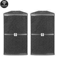 Speaker Profesional 12 Inch Sistem Audio Home Theater Speaker Teater Luar Ruangan Pesta Amplifier 1600W Karaoke DJ Speaker Pasif