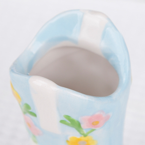 Reדקו אתחול יצירתי חדש בצורת אגרטל תפאורה הבית המודרני הבית קרמיקה ייחודי לאתחל קרמיקה אגרטל פרח קרמיקה עבור קישוט הבית - Product Image 3