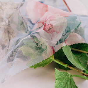 Quần Áo Các Nhà Sản Xuất Kỹ Thuật Số In Lưới Vải In Ấn Căng Lưới Vải Cho Khiêu Vũ Ăn Mặc Giản Dị Dệt - Product Image 2