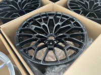 Jantes en alliage d'aluminium forgé à profil décalé, finition noir brillant, style 827M, 5x112 5x120/130 pour BMW M2 M3 M4 F80 F82 F87 G20 G22 G30 G01