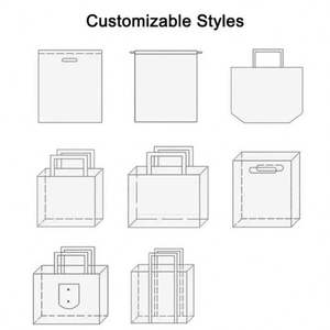 <b>Cheap</b> Tote Non Woven <b>Bag</b> Colorful Nonwoven <b>Bag</b> PP Laminated Non Woven <b>Bag</b> with logo Customized - Product Image 5