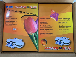 Pochettes de plastification A3/A4 en gros d'usine, 125/250 microns, paquet de 100 <span class=keywords><strong>feuilles</strong></span> transparentes pour documents et photos - Product Image 2