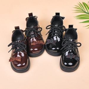 Meisjesmode Joker Princess schoenen voor lente 2026, zachte zool, waterdicht, antislip, vetersluiting, geschikt voor alle seizoenen - Product Image 1