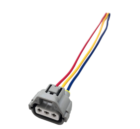 90075-60060 Electronic 3-Pin Female Camshaft Position Sensor Front Turn Signal Bulb Socket with Wiring Harness for 9098011020