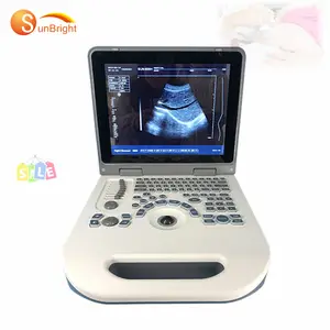 Scanner à ultrasons 2D Portable de 12.1 pouces, échographie de muscle humain de grossesse à l'hôpital économique