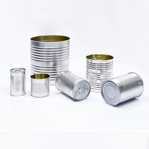 Lata redonda de 3 piezas de hierro estañado a precio de fábrica para frutas vegetales, maíz, frijoles, pescado - Product Image 3