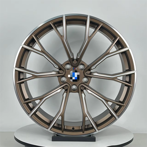 Juego de 4 Ruedas de Aleación Forjadas para Serie 5/7 IX 3 <span class=keywords><strong>730</strong></span>, Modificadas, Nueva Acabado Cromado, Ajuste Universal, 8.5-11J, Ruedas de Aleación para Automóviles de Pasajeros - Product Image 2