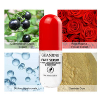 Sérum pour le visage biologique OEM avec extrait de rose et de sang de dragon, lisse les rides, soin anti-âge, hydratant pour la peau du visage