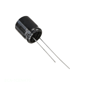 Condensador Original de Orificio Pasante 47 uF CAP ALUM 47UF 20% 16V RADIAL TH ECA-1CEN470 - Product Image 1