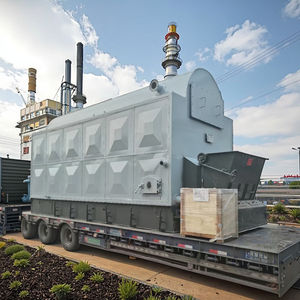 דוד קיטור ביומסה של ג'ונגשין, דלק מוצק, כדורי קליפות זית, לחץ נמוך, צינורות מים אופקיים, יעילות גבוהה וחסכון באנרגיה - Product Image 6