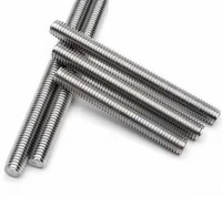 Tiges filetées à droite en acier au carbone galvanisé M14-M36 pour applications industrielles lourdes et médicales