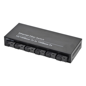 INFICOMO RD-FE602 10/100Mbps Hızlı Ethernet Anahtarı 80KM Fiber Optik Medya Dönüştürücü Tek Modlu 2*RJ45 6*SC 6 Portlu - Product Image 5
