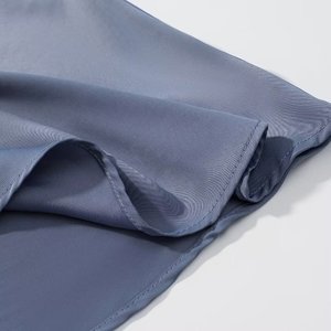 Top Asimmetrico Estivo da <span class=keywords><strong>Donna</strong></span> <span class=keywords><strong>in</strong></span> Stile Occidentale, Elegante e Versatile, <span class=keywords><strong>in</strong></span> <span class=keywords><strong>Seta</strong></span> e Raso, <span class=keywords><strong>Camicette</strong></span> e Top Casual per Signore - Product Image 4