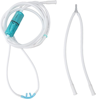 Cannule nasale en plastique souple 100% de qualité alimentaire, tube pour bouteille d'eau hydrogénée 1,5m, simple ou double collecteur, recyclable, pour voiture et extérieur
