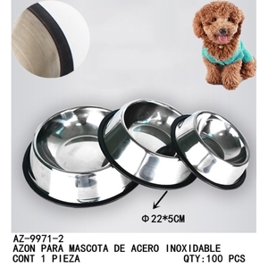 Ciotole per animali domestici in acciaio inossidabile alimentatori facili da pulire creativi Ecofriendly eleganti di lusso - Product Image 1