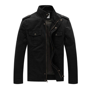 <strong>Men</strong> Cotton Casual Fall Slim Fit Coat Bomber <strong>Cargo</strong> Wind Breaker <strong>Jacket</strong> WORK WEAR UNIFORM <strong>JACKET</strong> with Custom Design Style Fabric - Product Image 4