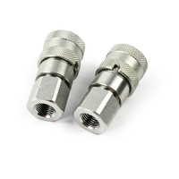 Raccords hydrauliques réutilisables OEM 1/4 3/8, raccords hydrauliques pivotants JIC, raccords coudés à 90 degrés JIC 37 Flare SAE J514