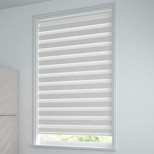 בד וילון יוקרה סלון חדר אמבטיה תריסים ווילונות מקלחת תריסי זברה האפלה - Product Image 4