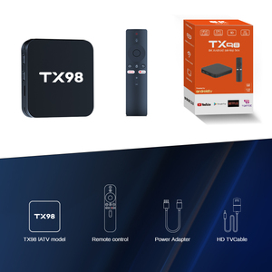 YUTUOXING Tvbox Factory nuevo diseño <span class=keywords><strong>RAM</strong></span> 1GB ROM <span class=keywords><strong>8GB</strong></span> TX98 Allwinner H313 Android 13,0 Smart TV Set Top Box 4K TV box - Product Image 2