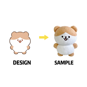 Lindos Llaveros de Peluche Personalizados de Ídolos de <span class=keywords><strong>Anime</strong></span>, Muñecos de Peluche Suaves para Niños, Colgantes para Bolsos, Regalo - Product Image 3