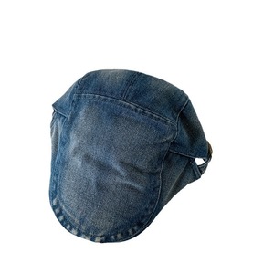 Vintage Denim Forward Hat Unisex Otoño 2024 Nuevo personaje de moda Casual Plain-made Big Head Showy Small Bailey Hat - Product Image 5