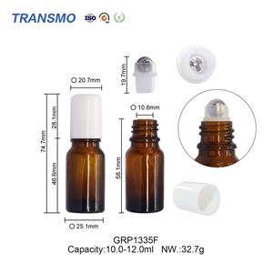 ผู้ผลิตขวดแก้วโรลออนเครื่องสำอางแบบกำหนดเอง ขวดเปล่าสำหรับบรรจุเครื่องสำอาง ขนาด 10.0-12.0 มล. ผู้จัดจำหน่ายบรรจุภัณฑ์ - Product Image 2