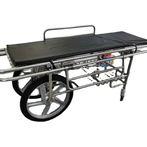 Alat medis Transfer pasien tandu kereta ambulans Mobile Trolley untuk Ruangan Darurat