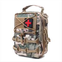 Sac médical tactique Trousses de premiers soins Molle Chasse en plein air Camping Pochette à outils de survie d'urgence EDC