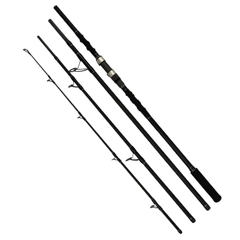 คาร์บอนสูงSuper Hard 4 ส่วน2.7เมตร3.6เมตร4.2เมตรยาวShot Beach Surfเบ็ดตกปลาFuji Reelที่นั่งตกปลาทะเลJigger Rod