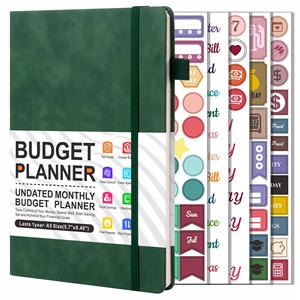 <strong>Budget</strong> Planner, Monthly <strong>Budget</strong> Book with Expense <strong>Tracker</strong>, Undated Bill Organizer &amp; Finance Planner to Manage Your Finances - Product Image 2