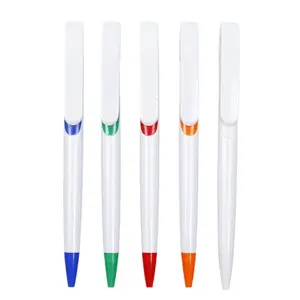 Gepersonaliseerd Met Logo Print Balpen Reclame Goedkoopste Promotionele Pen Cadeau Custom Plastic Custom Custom Balpen