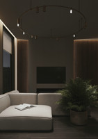 Conception d'aménagement intérieur d'appartements d'hôtel, plans de construction 2D, visualisation en 3D