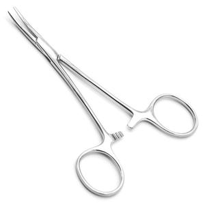 Pinzas Hemostáticas Quirúrgicas de Acero Inoxidable, Rectas y Curvas, Reutilizables, para Veterinaria, Odontología Canina, Instrumento Médico - Product Image 1
