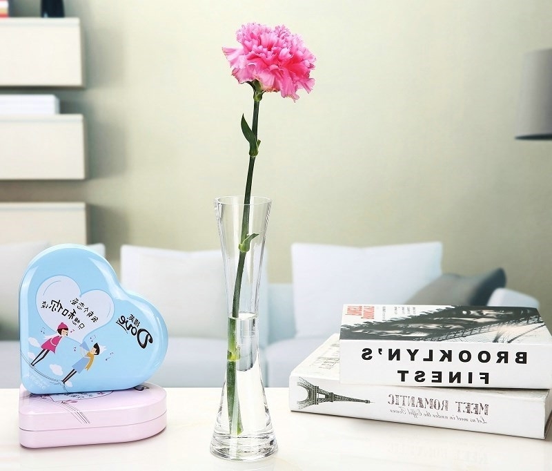 Factory Produced Wholesale Home decor Glass Vases