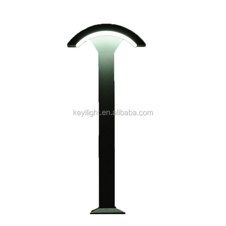 Outdoor Indoor Hotel Resort Decoration Shape New Simple Style Modern Design Garden Pillar Bollard Lawn Light