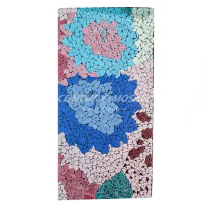 Centurymosaic bán buôn tùy chỉnh Hoa Sứ Pebble nghệ thuật Gạch Mosaic sàn ngoài trời