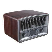 Tourne-disque vinyle antique avec cassette Bluetooth, radio CD AM/FM