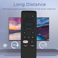 Télécommande de projecteur pour Dangbei, avec boutons pour Netflix, YouTube, Prime Video