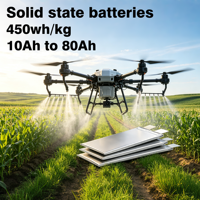 Batterie LiPo à semi-conducteurs Leadyo SSB 3.7V 16Ah 450Wh/kg, 16000mAh, haute densité énergétique, pour drones UAV, débit de décharge 10C, plus de 200 cycles