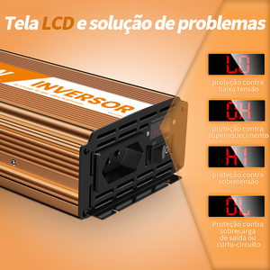Inverter Solare Off-Grid HOULI 12v 24v a Onda Modificata 1kw/2kw con Inverter 1000W 2000W <span class=keywords><strong>Pra</strong></span> 220v 12v - Product Image 6