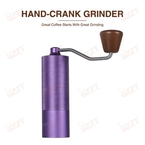Moulin à café manuel portable en acier inoxydable à <span class=keywords><strong>prix</strong></span> d'usine avec meule de 44 mm à 7 étoiles pour usage domestique, expresso et <span class=keywords><strong>moka</strong></span> - Product Image 3