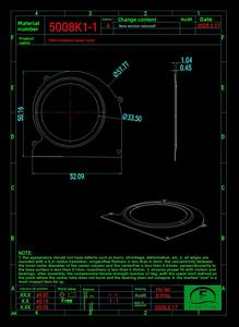 Ventilateur soufflant <span class=keywords><strong>5008</strong></span> pour module de refroidissement automobile, 12V, haut <span class=keywords><strong>d</strong></span>ébit <span class=keywords><strong>d</strong></span>'<span class=keywords><strong>air</strong></span>, ventilateur turbo silencieux, 28 pales en plastique PPT pour la recharge de véhicules à énergie nouvelle - Product Image 5
