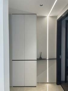 Mueble Zapatero Moderno Personalizable con Asiento, Material de Madera Maciza Ecológico para el Hogar, Villa, Muebles Modernos para Sala de Estar - Product Image 3