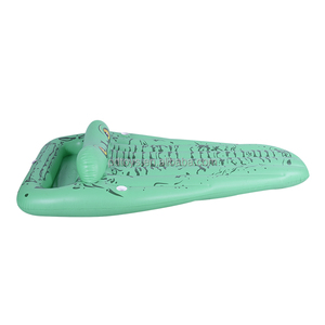 BSCI certifié 2022 été Crocodile Alligator gonflable piscine salon flotteur 211*128*43CM utilisation de <span class=keywords><strong>la</strong></span> <span class=keywords><strong>rivière</strong></span> verte - Product Image 4