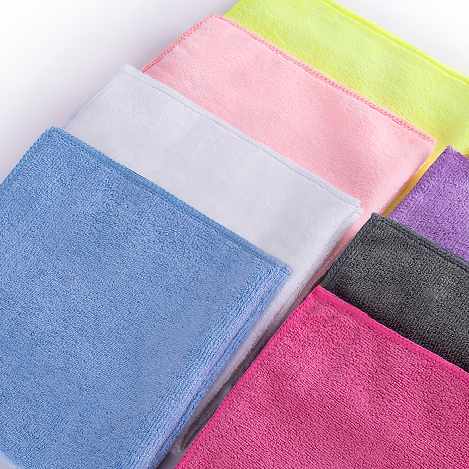 Custom Microfiber Towel Wholesale Cleaning Cloth Car Wash Towel Pack Custom Microfiber Car Cleaning Towel