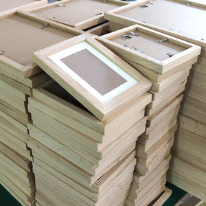 Khung Vải Bố In Tùy Chỉnh Bằng Gỗ Nghĩa Ô Giáng Sinh 8X8 4X6 Ngộ Nghĩnh Cổ Điển Tùy Chỉnh Khung Ảnh Khung Gỗ Treo Tường A3 - Product Image 6