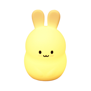Led USB Silicone nightlight cho trẻ em động vật Bunny gấu Owl chim cánh cụt hà mã màu sắc pin-powered đèn cao su mini ánh sáng ban đêm - Product Image 4